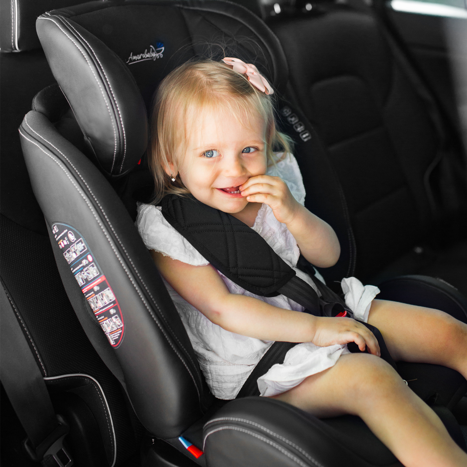 Автокресло Amarobaby ST-3 Isofix Бежевый - фото 11