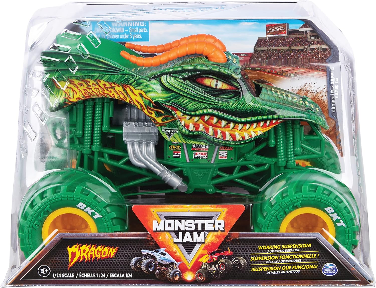 Машинка Monster Jam 1:24 в ассортименте 6056371 6056371 - фото 5