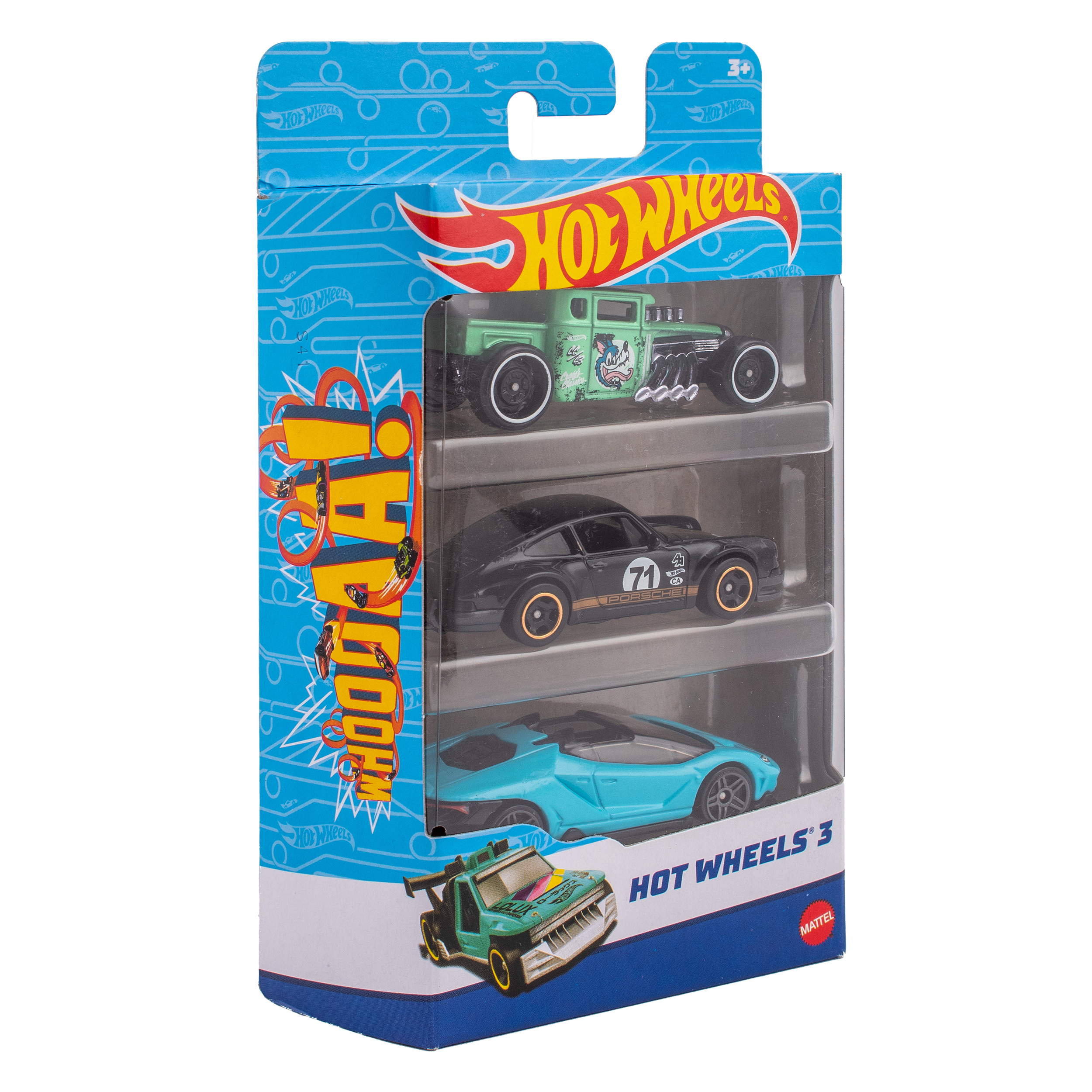 Набор Mattel Hot Wheels из 3 машинок модель 2 K5904_2 - фото 6