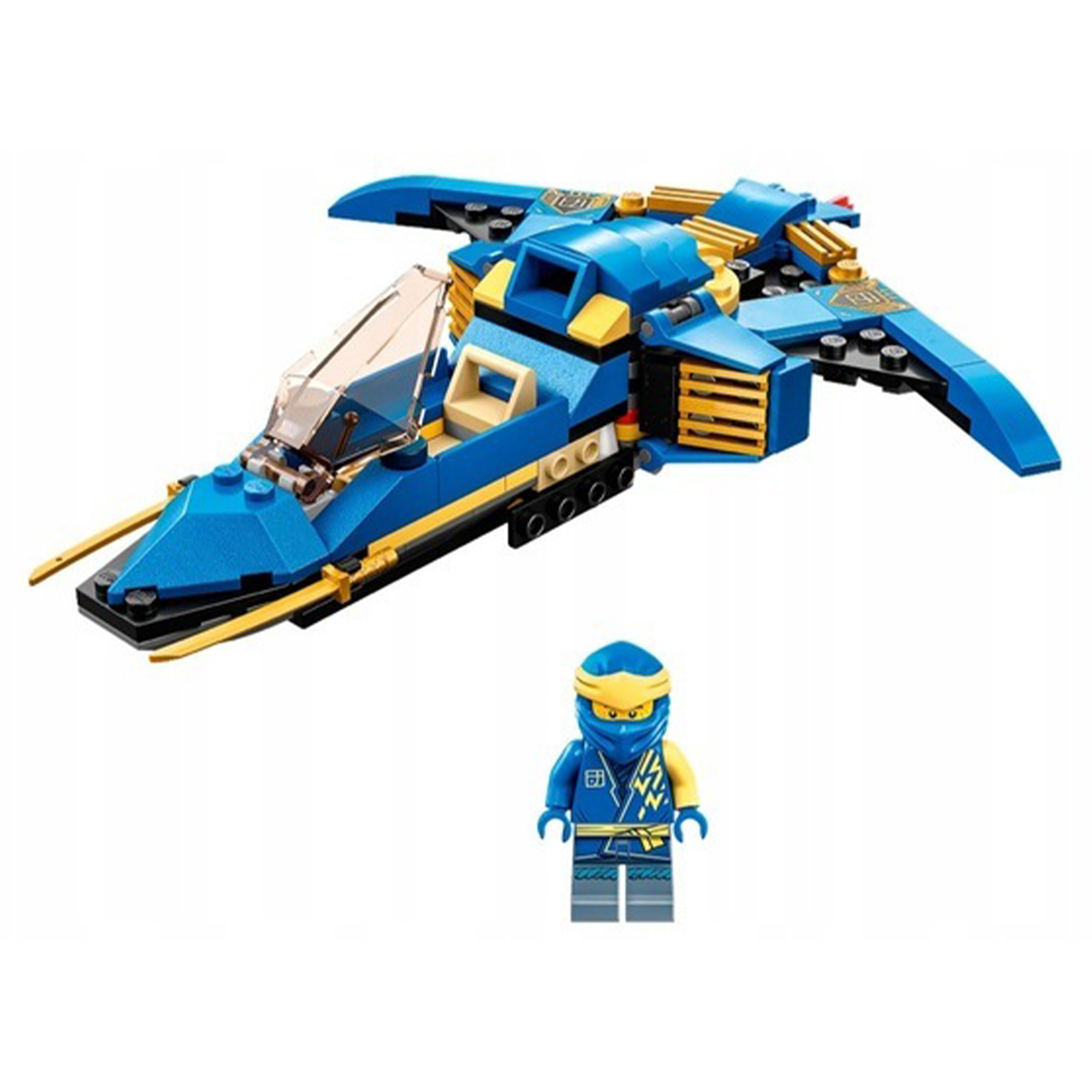 Конструктор LEGO Ninjago LEGO 71784 Сверхзвуковой реактивный самолет Джея  купить по цене 1875 ₽ в интернет-магазине Детский мир