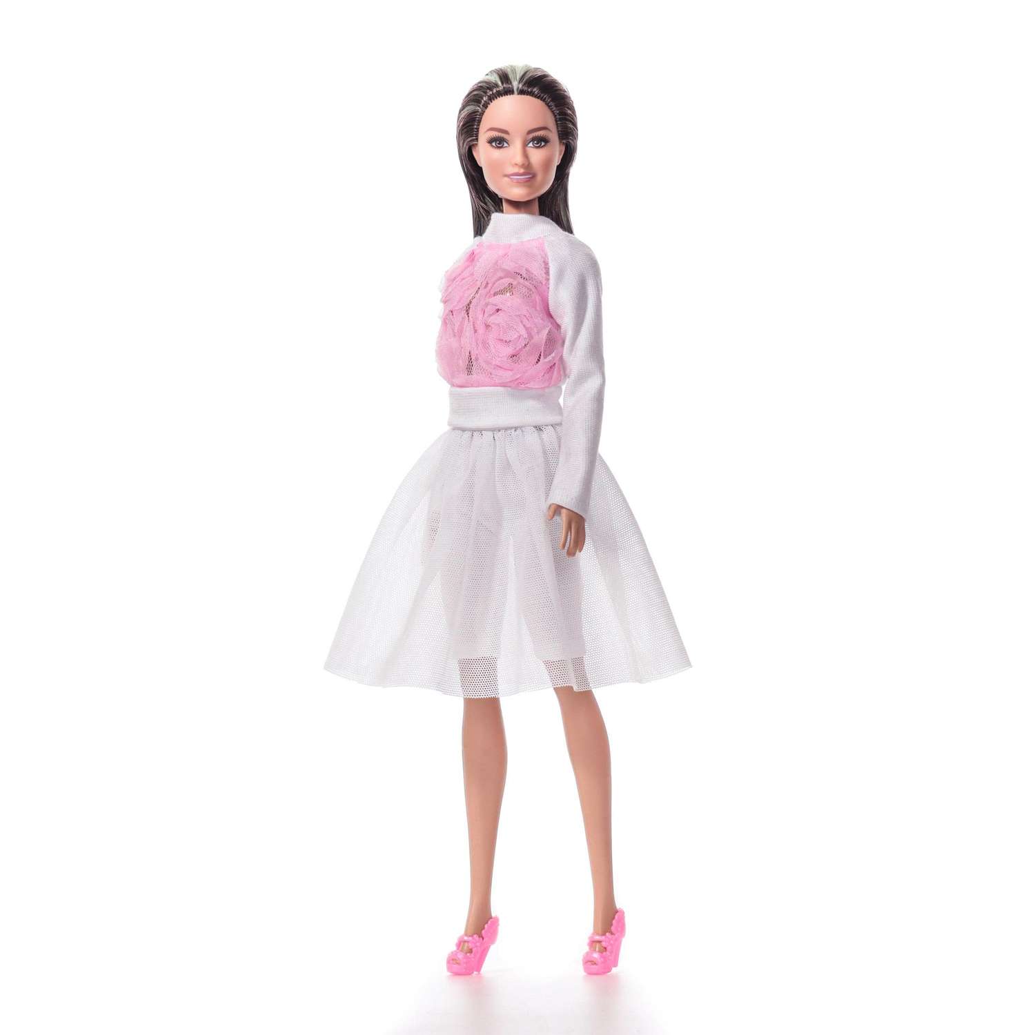 Одежда для кукол VIANA типа Барби 11.147.9 белый/розовый 11.147.9 - фото 2