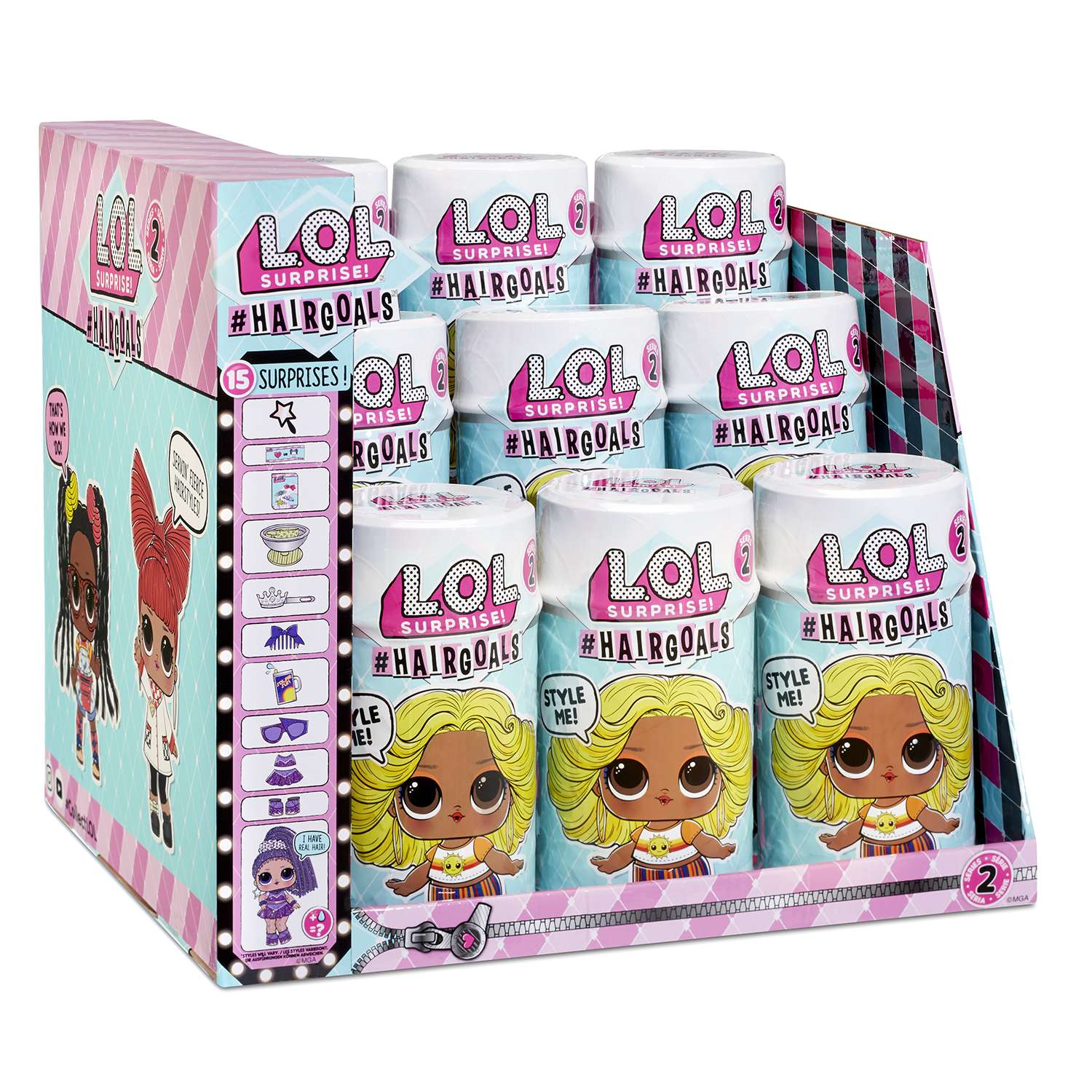 Кукла L.O.L. Surprise! Hairgoals 2.0 в непрозрачной упаковке (Сюрприз) 572657EUC 572657EUC - фото 19