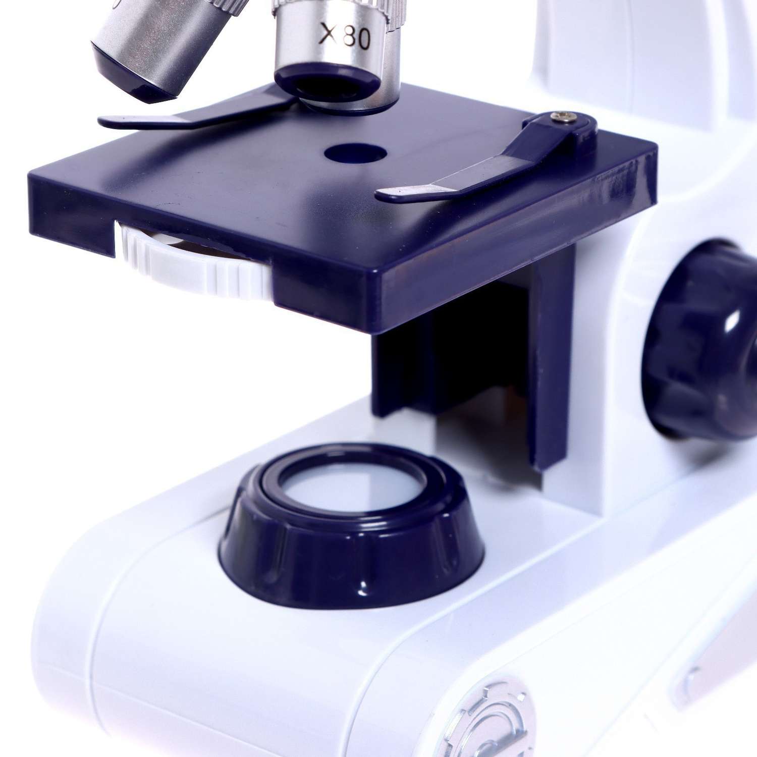 Микроскоп Эврики «Юный биолог» увеличение х80 х200 х450 с подсветкой - фото 12