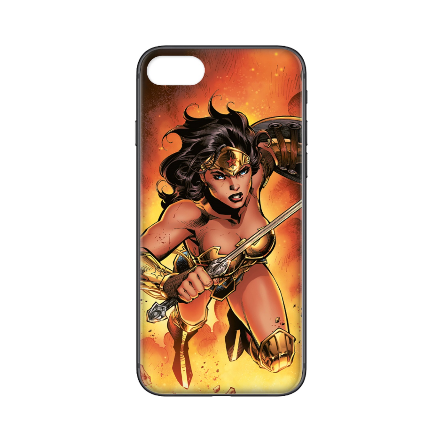 Чехол deppa Для iPhone 7 и 8 logo Wonder Woman купить по цене 709 ₽ в  интернет-магазине Детский мир