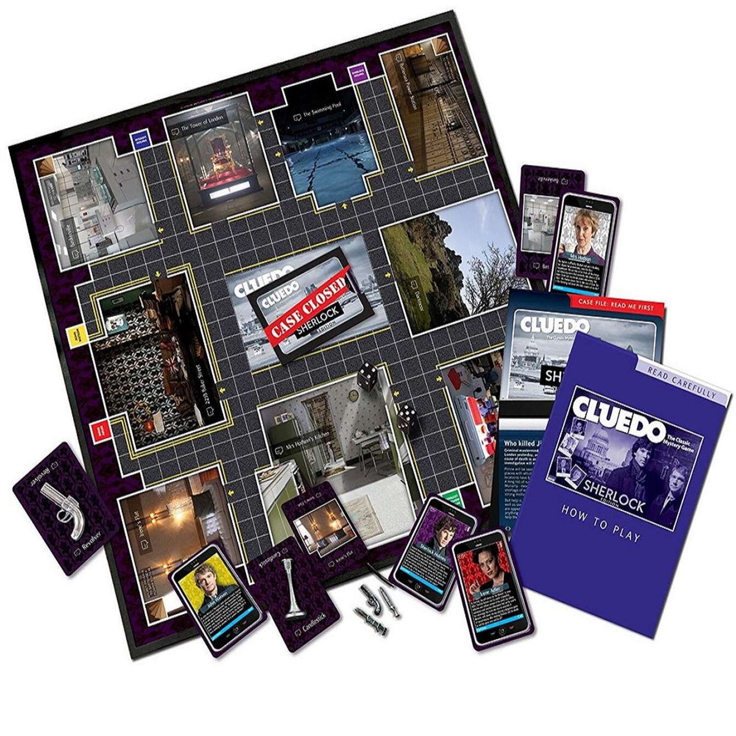 Настольная игра Cluedo Sherlock Шерлок коллекционная версия - фото 2