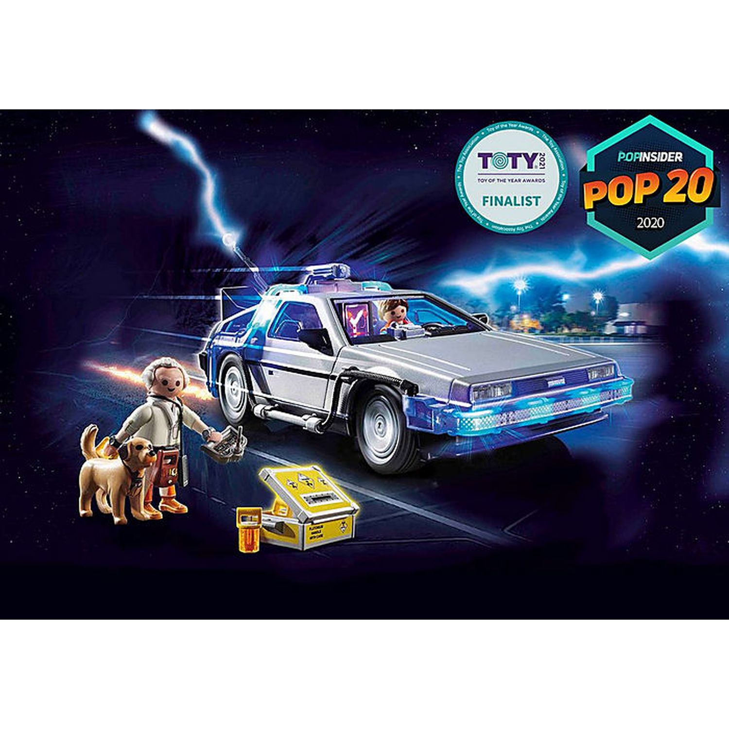 Конструктор Playmobil Автомобиль DeLorean - фото 3