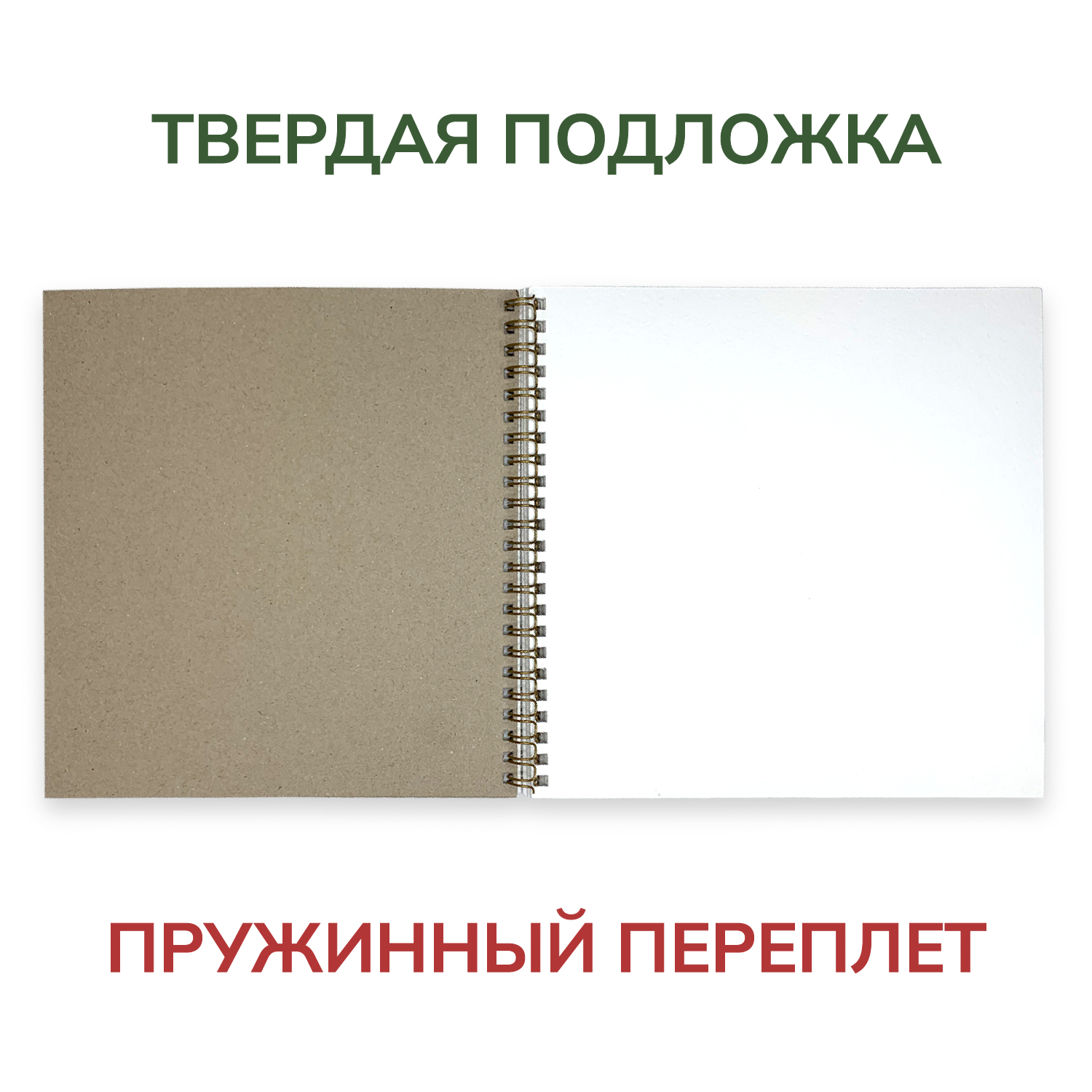 Скетчбук Проф-Пресс для акварели комплект из 2 шт по 20л. на гребне 20х20см MyArt. Леопард+Ягнёнок - фото 5