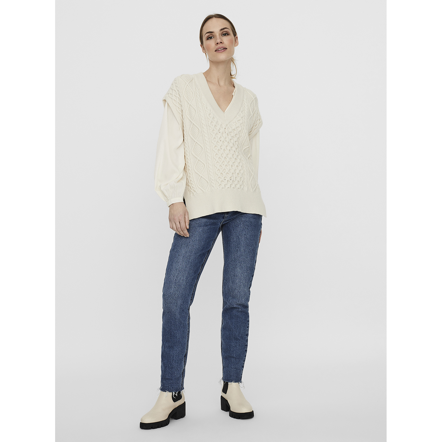 Жилет VERO MODA 10254658/Birch - фото 4