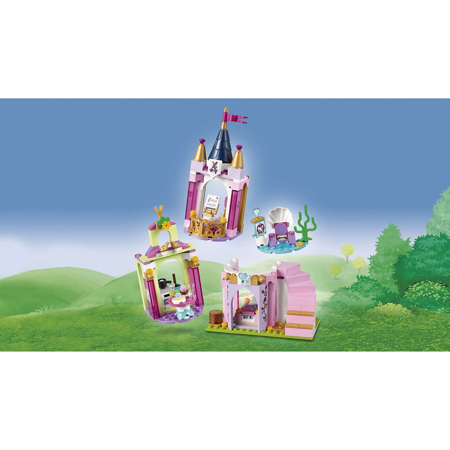 Конструктор LEGO Disney Princess Королевский праздник Ариэль Авроры и Тианы 41162 - фото 8