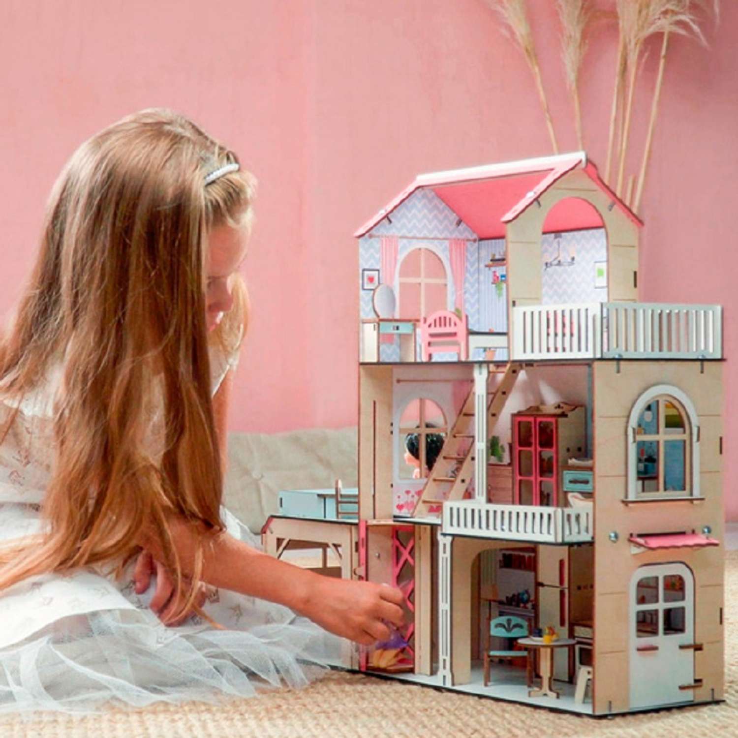 Кукольный домик с мебелью M-WOOD Мелодия 3027 - фото 9