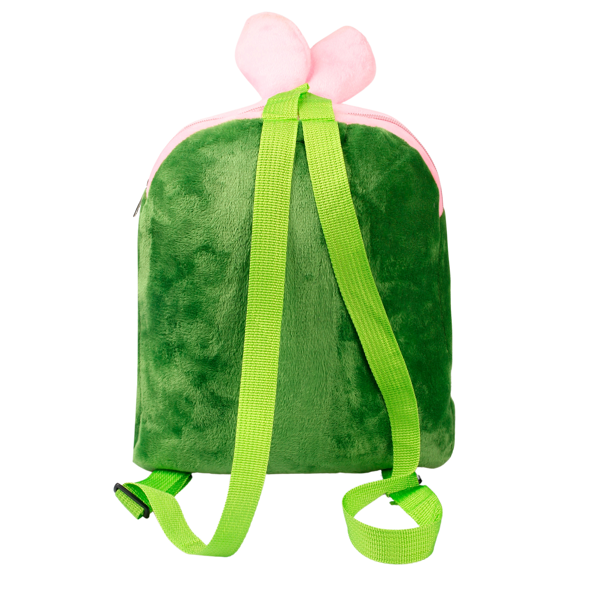 Рюкзак-игрушка Little Mania салатовый Авокадо в кепочке розовой - фото 3