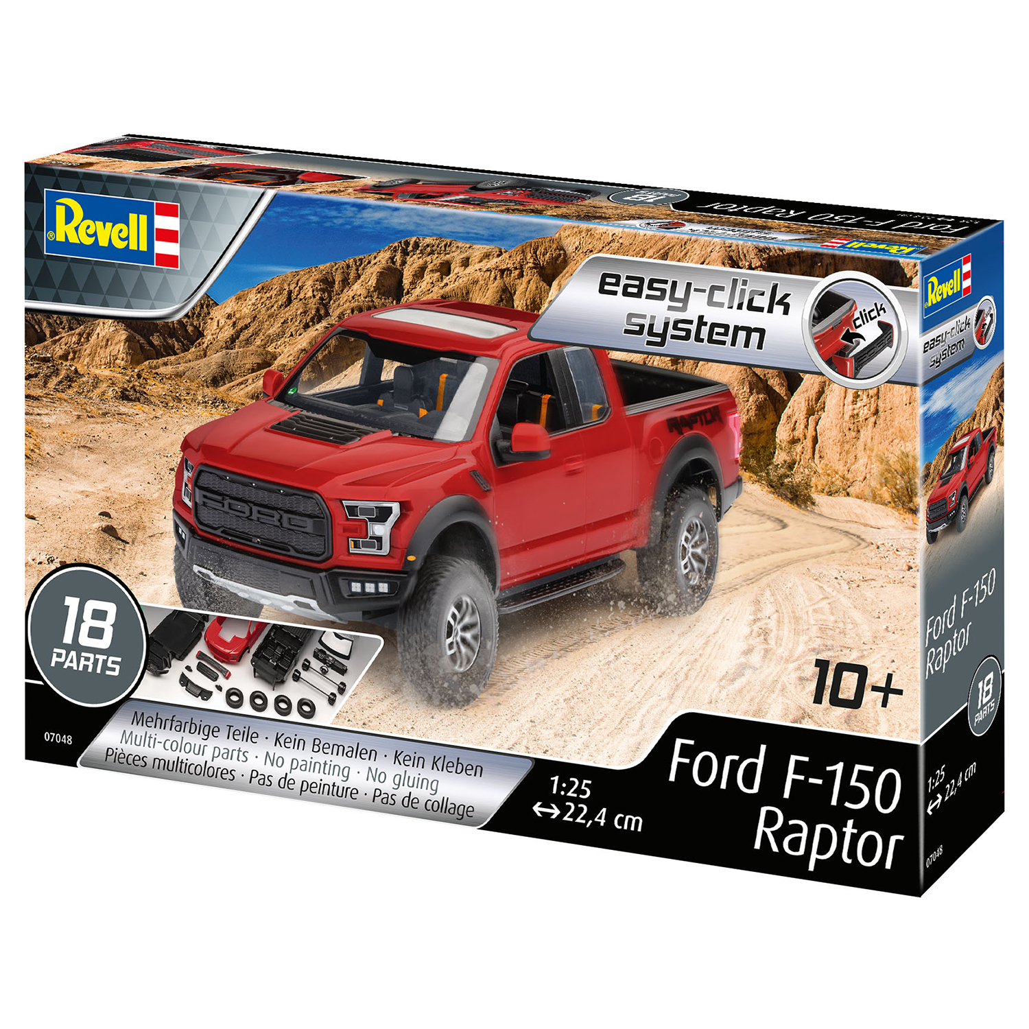 Сборная модель Revell Автомобиль Ford F-150 Raptor 07048 - фото 3