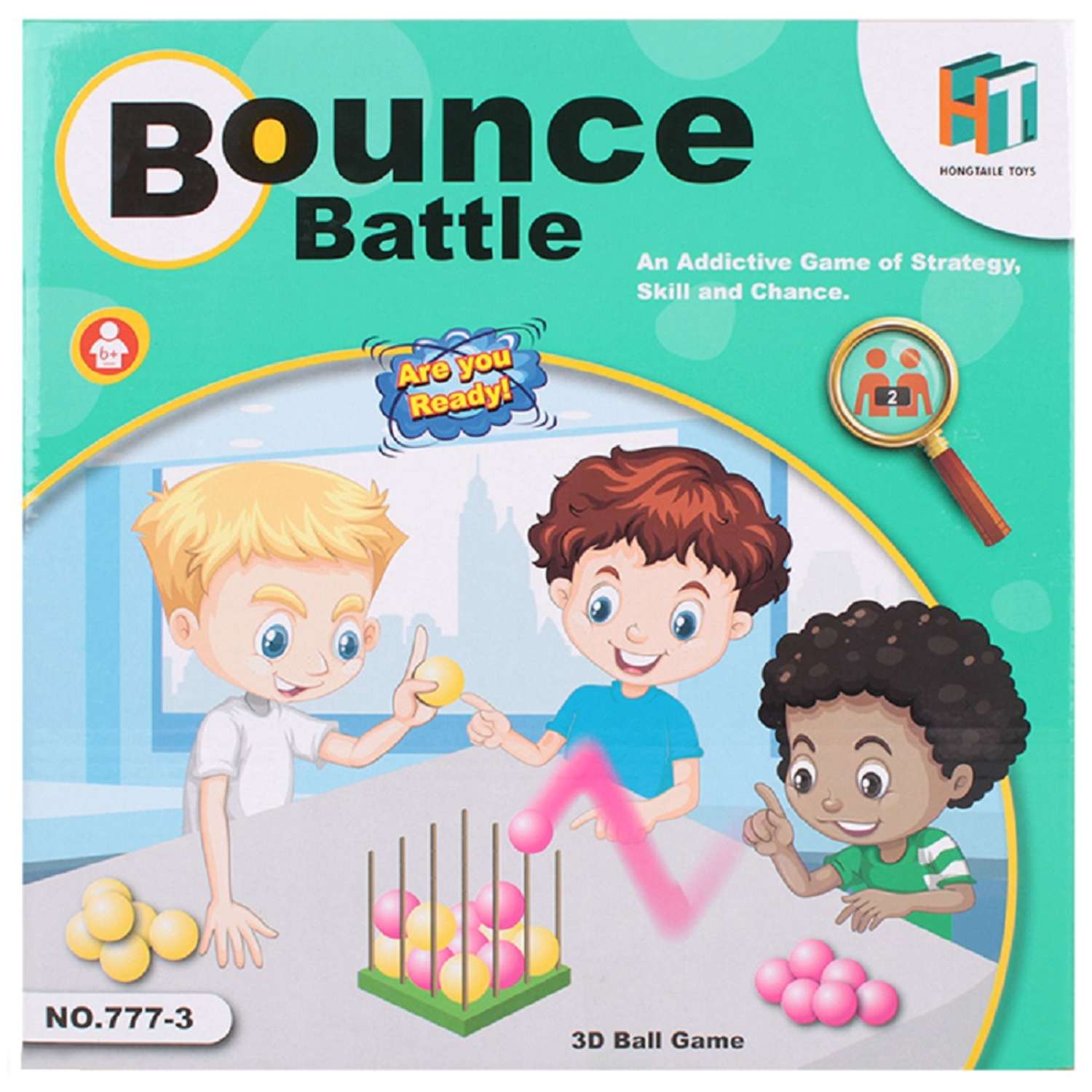 Настольная игра Darvish Bounce battle Битва бросков - фото 2