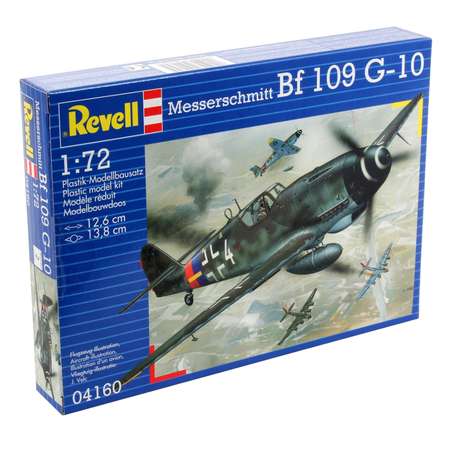 Сборная модель Revell Немецкий истребитель Messerschmitt Bf 109 G-10