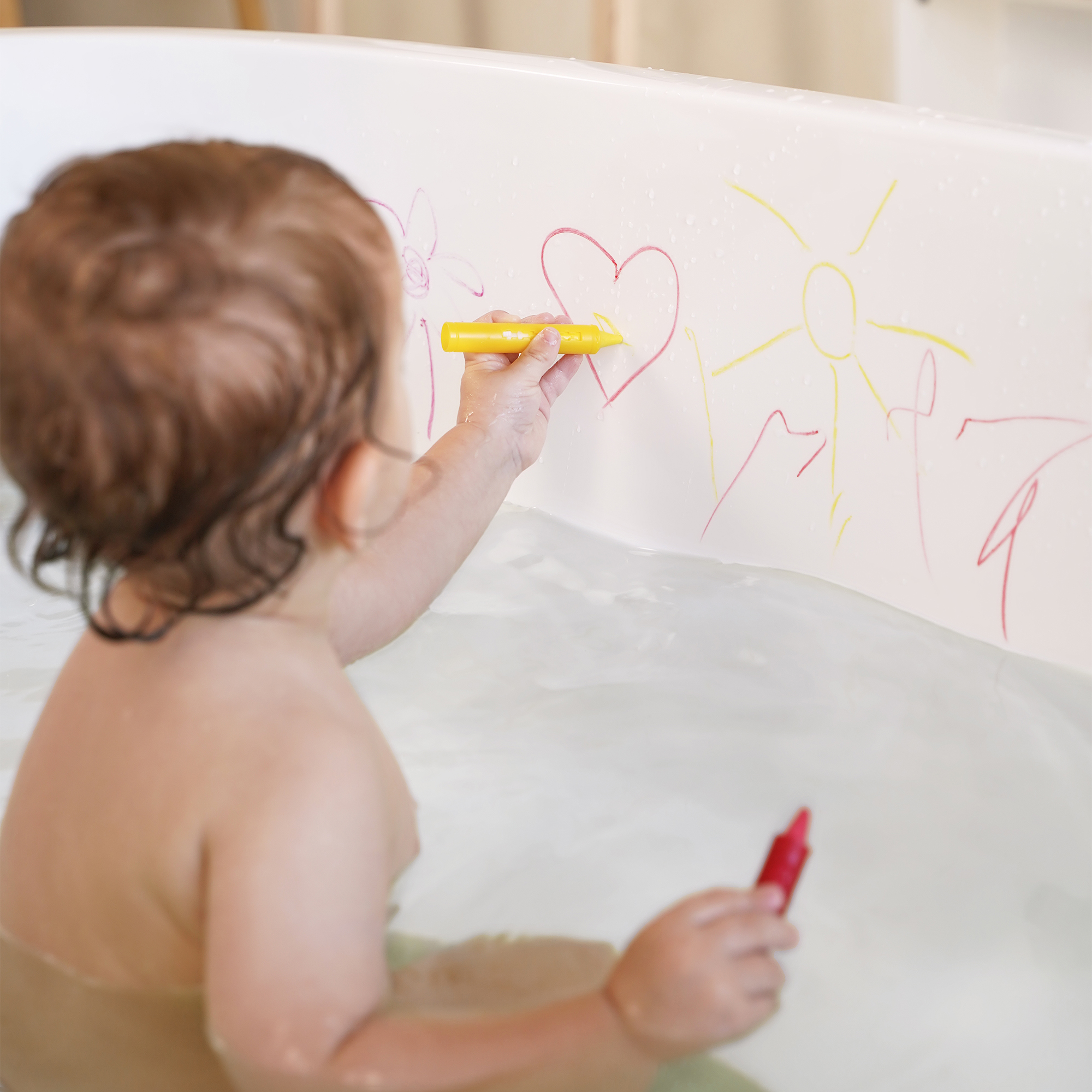 Мелки для рисования в ванной Happy Baby BATH ART - фото 10