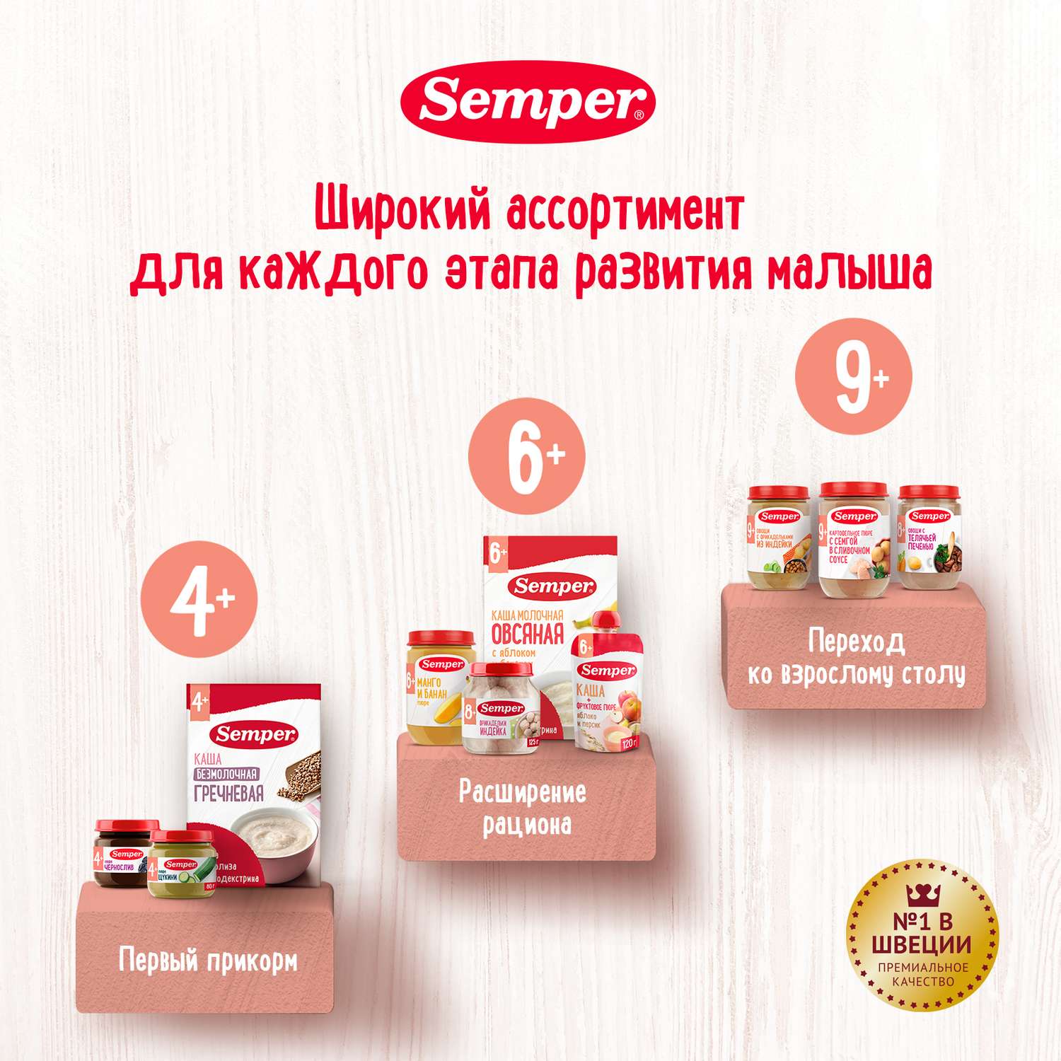 Смесь Semper Bifidus 2 сухая молочная 400г с 6месяцев - фото 20