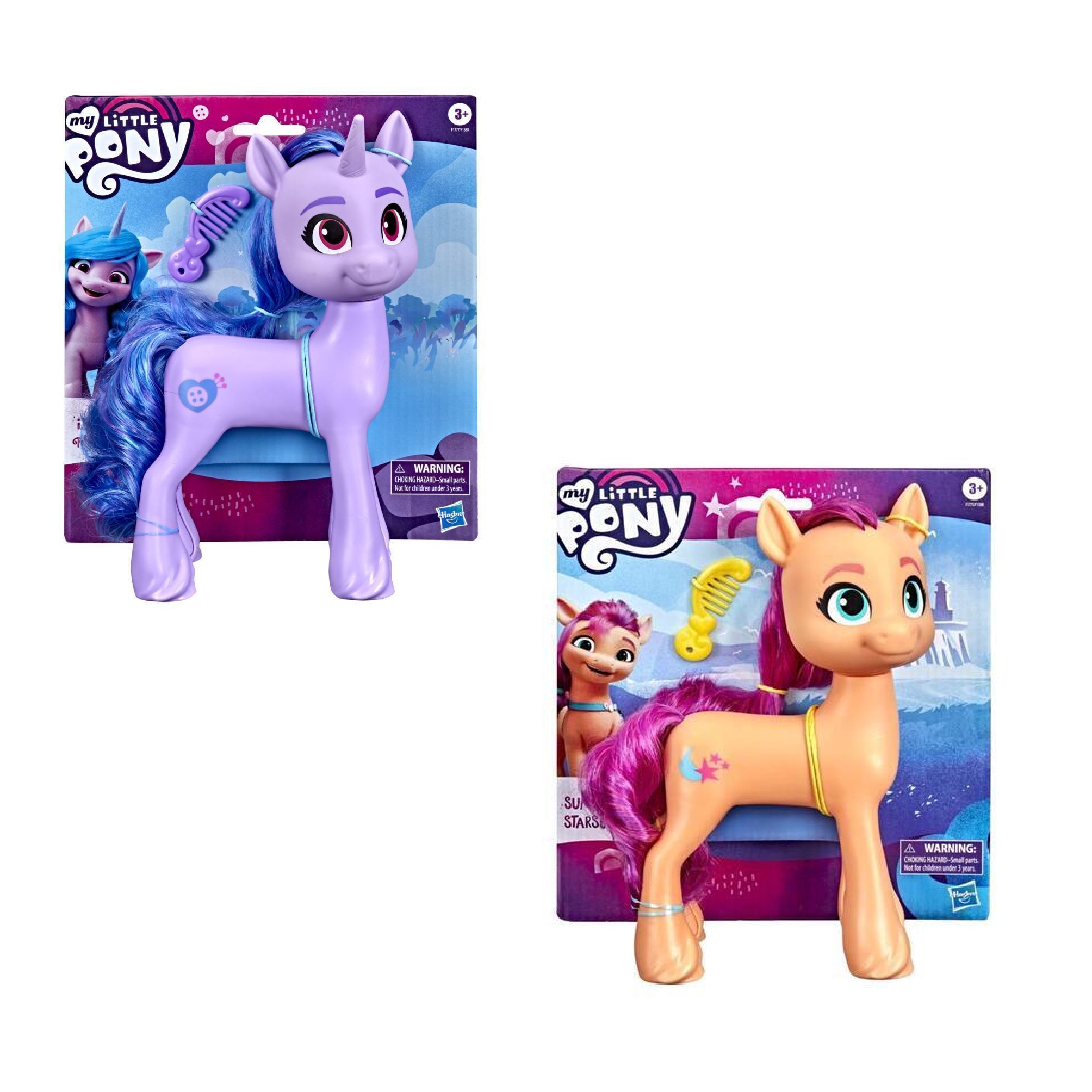 Игрушка My Little Pony Фильмовая линейка Пони с аксессуаром в ассортименте  F15885L0 купить по цене 99 ₽ в интернет-магазине Детский мир