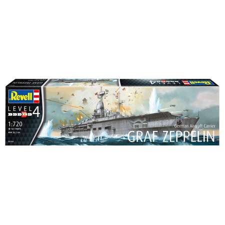 Сборная модель Revell Немецкий авианосец Graf Zeppelin