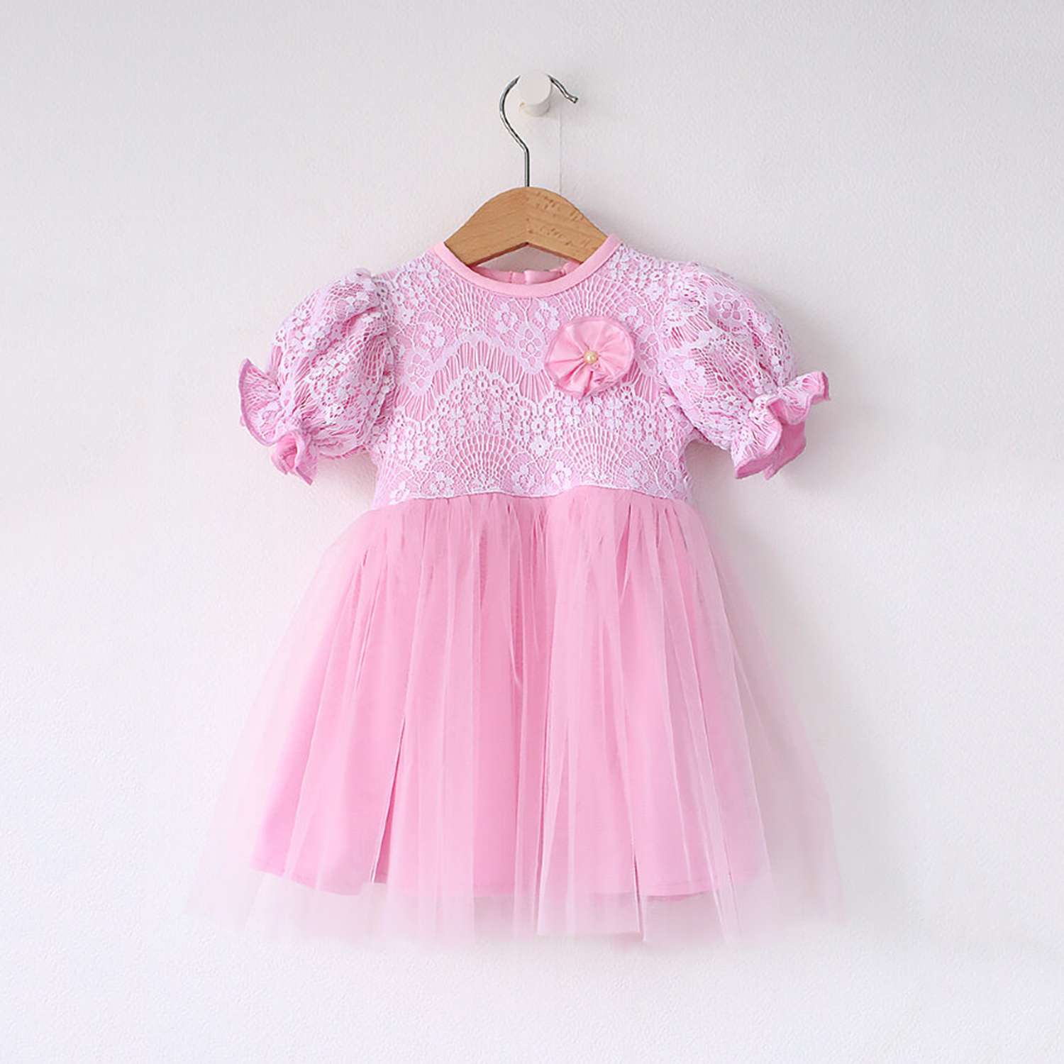 Платье Trendyco kids ТК503/розовый - фото 6