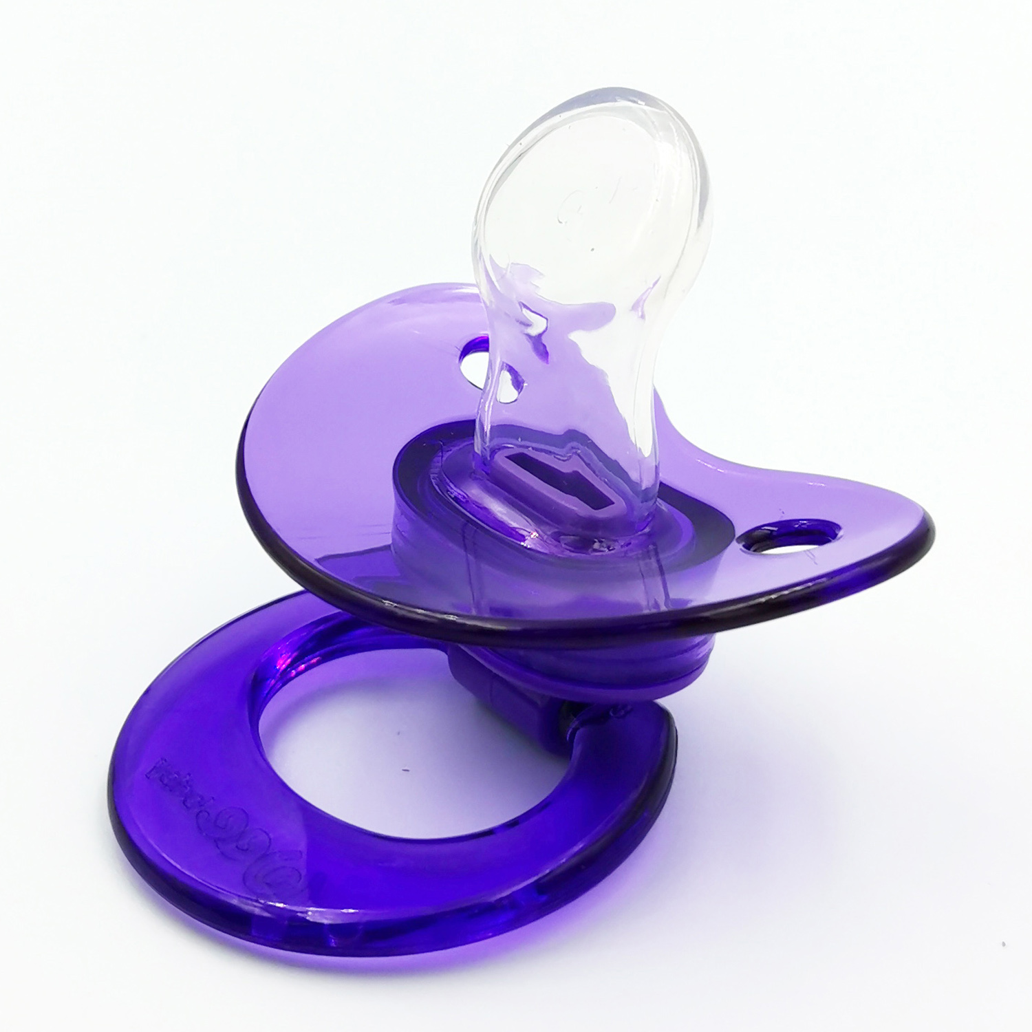 Пустышка WeeBaby Candy ортодонтическая с 0месяцев Фиолетовая - фото 6