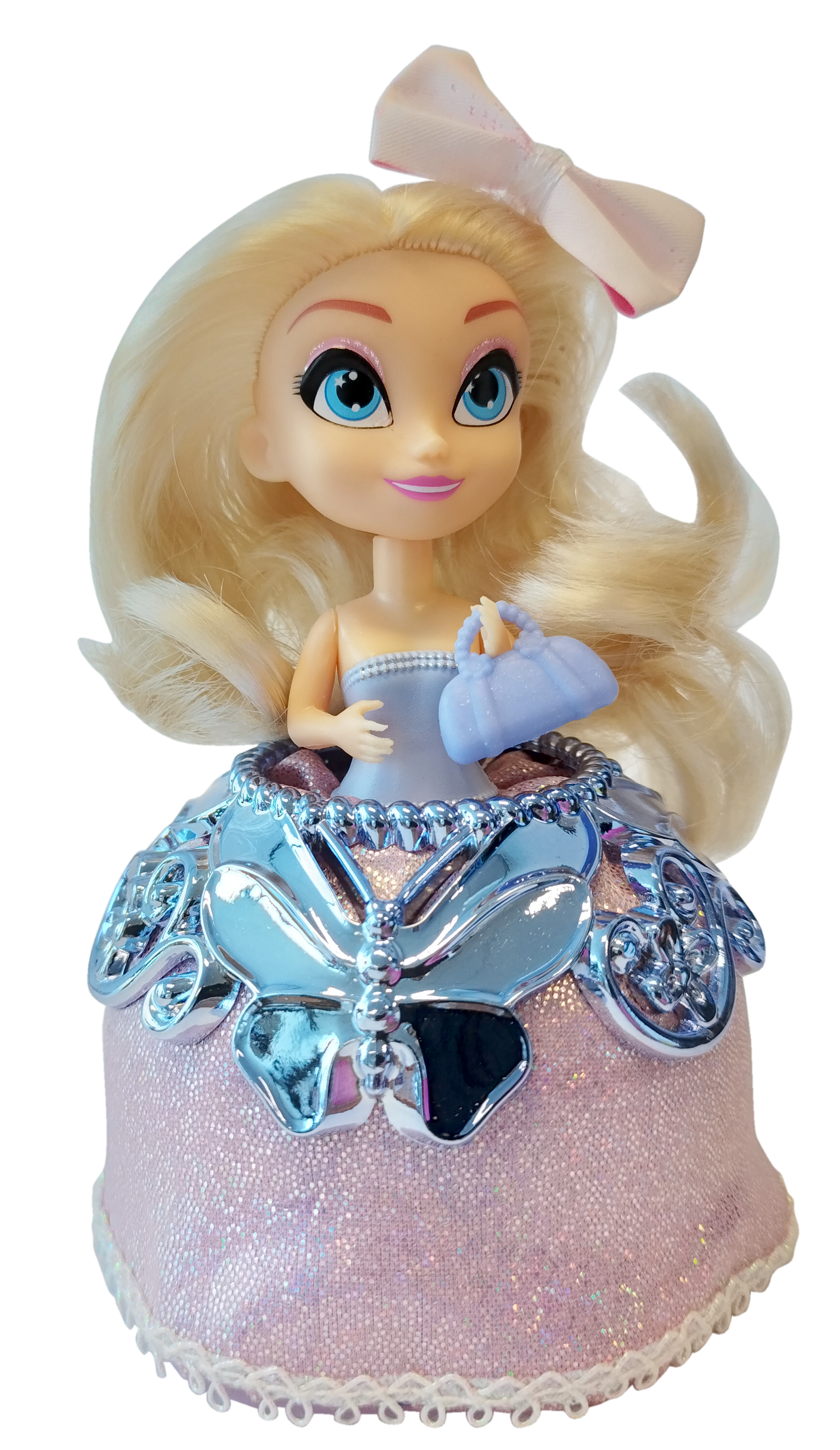 Игрушка сюрприз Парфю-мисс Кукла принцесса Роза из флакона с аксессуарами AW1260L - фото 3