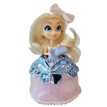 Игрушка сюрприз Парфю-мисс Кукла принцесса Роза из флакона с аксессуарами