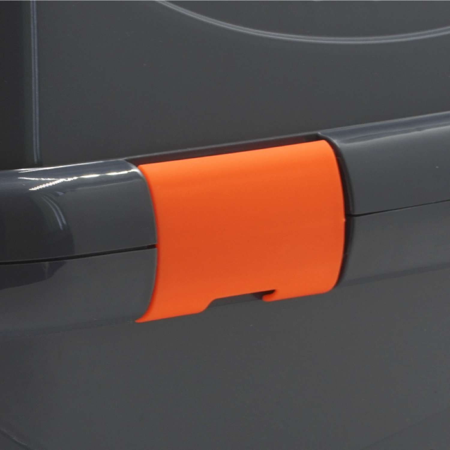 Переноска Zooset с плечевым ремнем серая/оранжевая M 48х32х32 см - фото 6