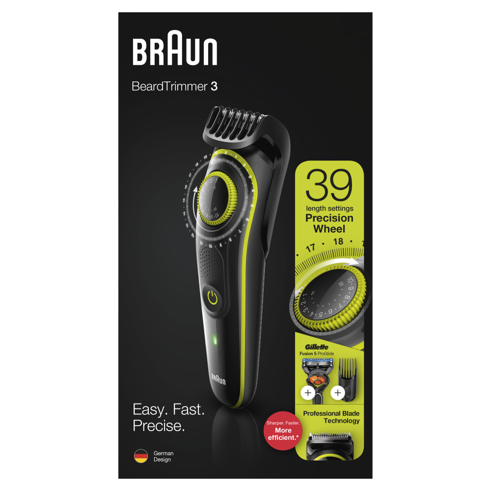 Триммер Braun для бороды BT3241 + Бритва Gillette - фото 6