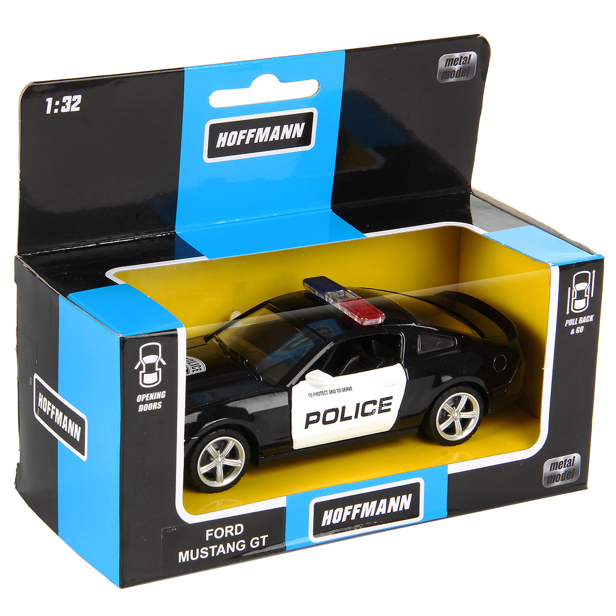 Автомобиль HOFFMANN Ford Mustang GT 1:32 82646 - фото 6