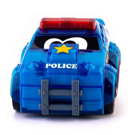 Музыкальная машинка Bburago Junior Push and glow Полиция