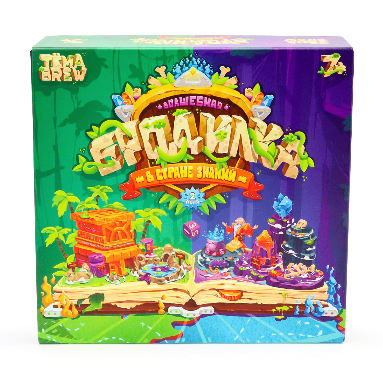 ND Play Игра настольная Бродилка в стране знаний