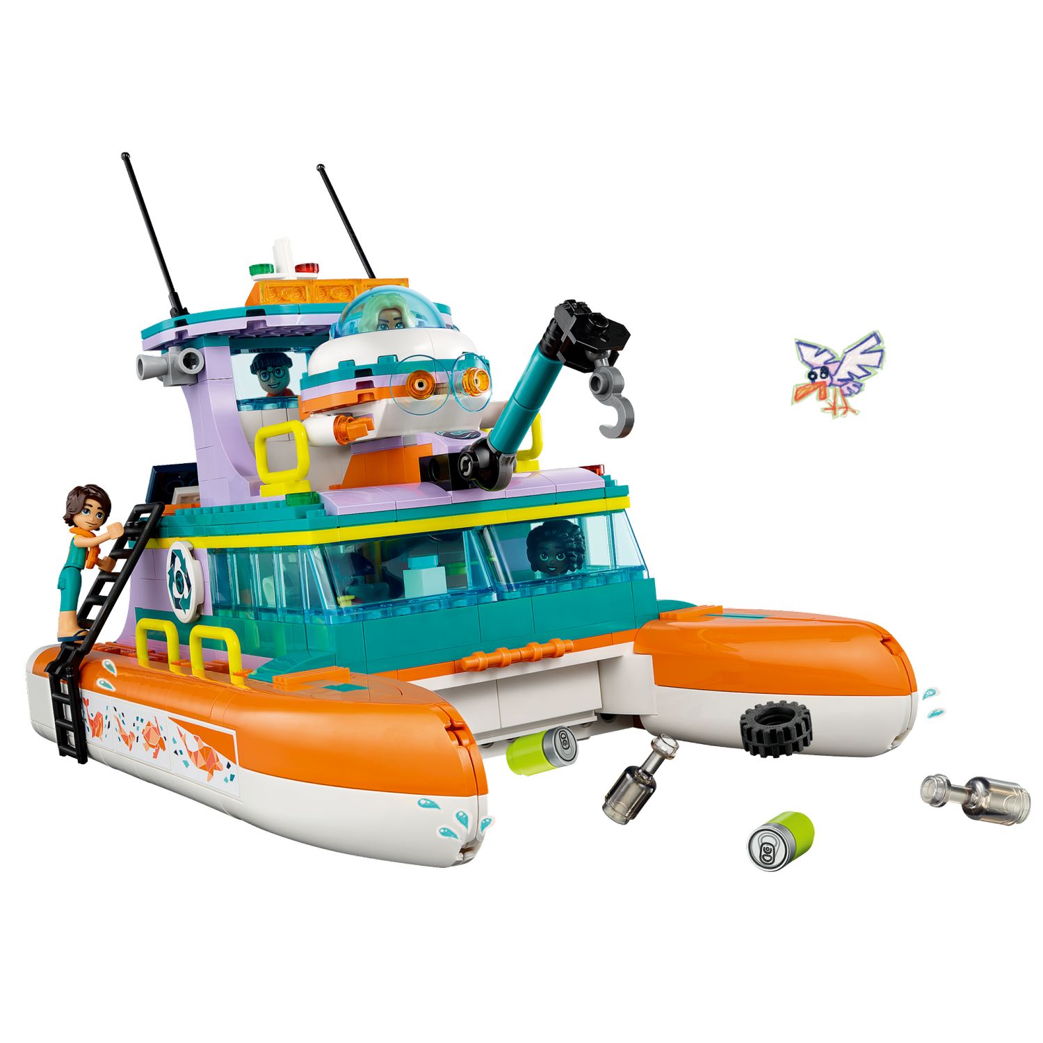 Конструктор LEGO Friends Sea Rescue Boat 41734 - фото 3