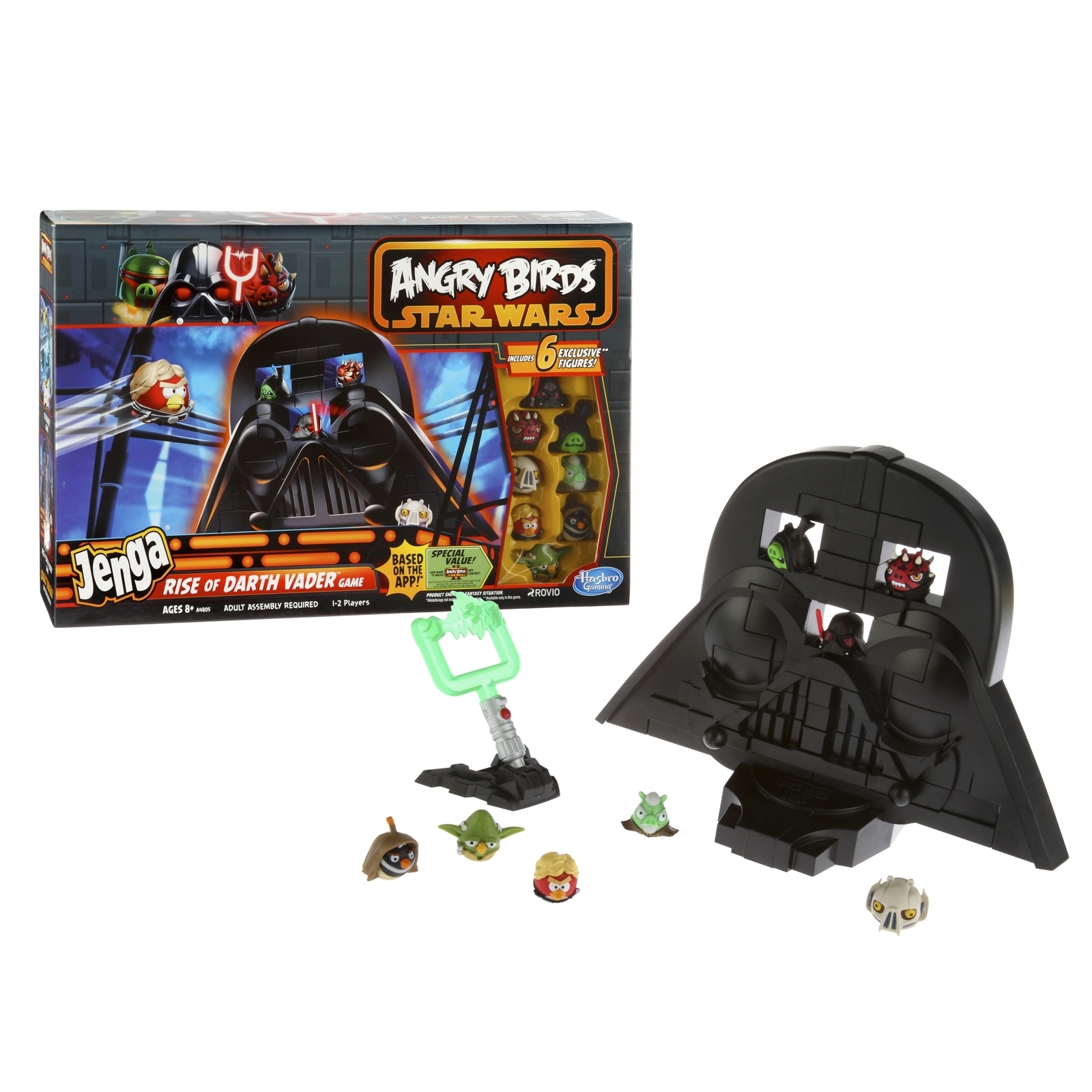 Игра Jenga Hasbro Games Angry Birds Star Wars Дарт Вейдер - фото 3