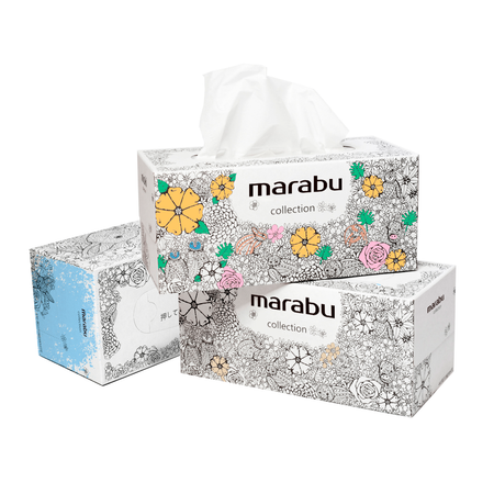 Салфетки бумажные MARABU Раскраска 220 шт набор из 3 упаковок