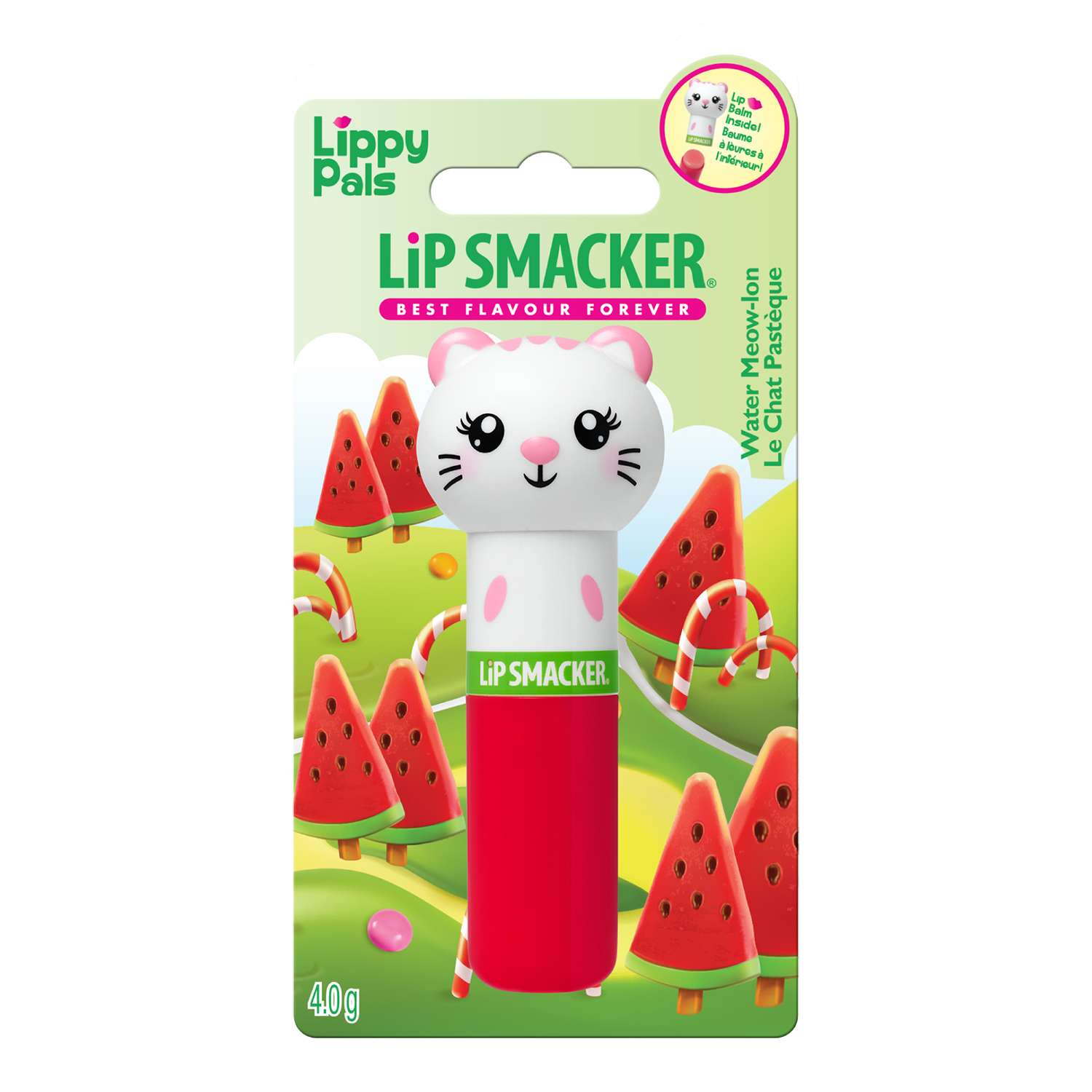 Блеск для губ Lip Smacker Lippy Pals Kitten Арбуз E88849 - фото 2