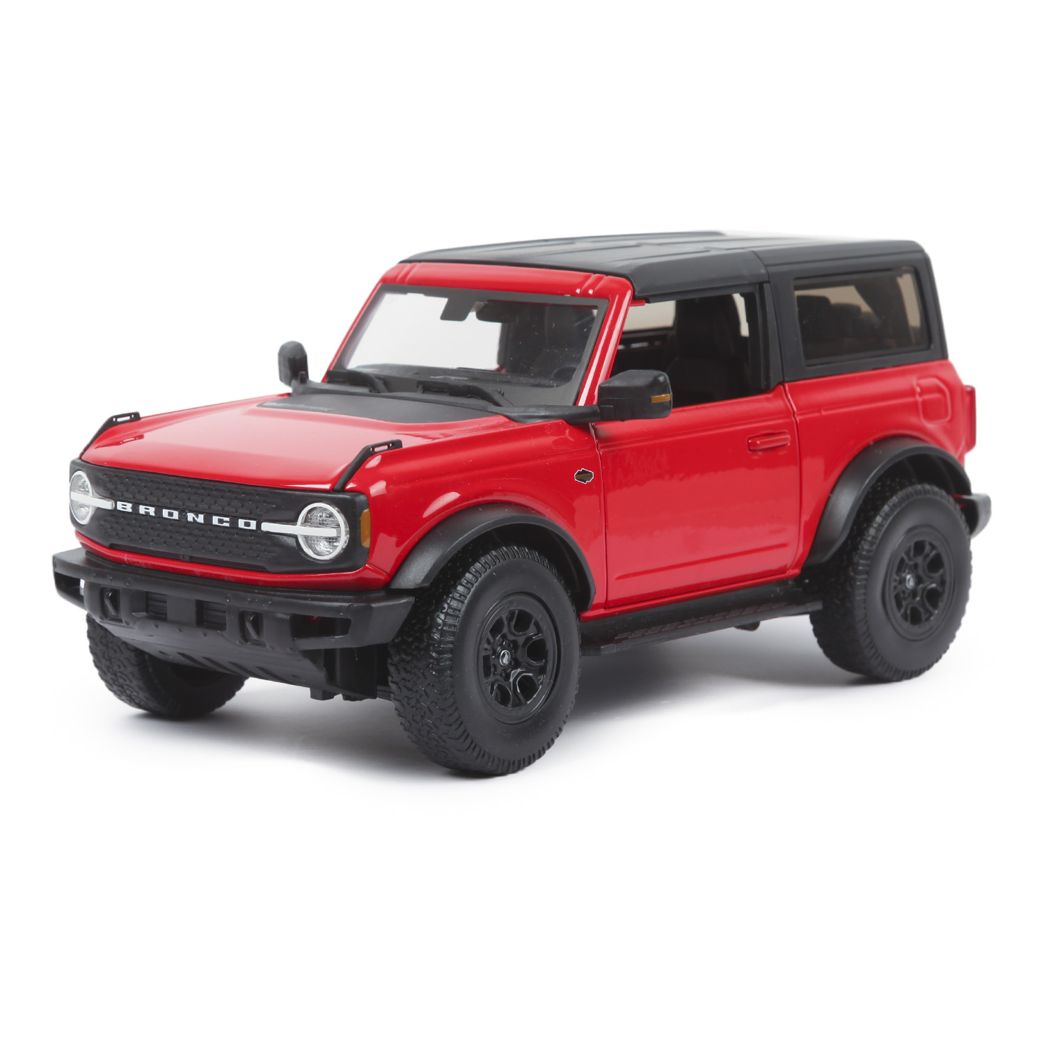 Машина MAISTO 1:18 Ford Bronco Wildtrak 2021 Красная 31456 купить по цене  4099 ₽ в интернет-магазине Детский мир