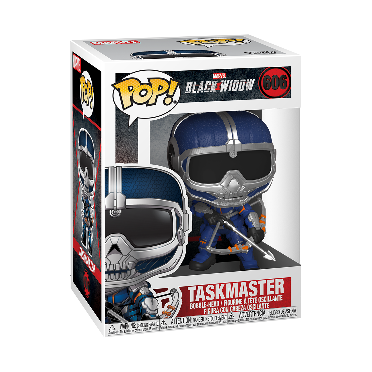 Фигурка Funko POP Marvel Black Widow Таскмастер Taskmaster из сериала Черная вдова - фото 1