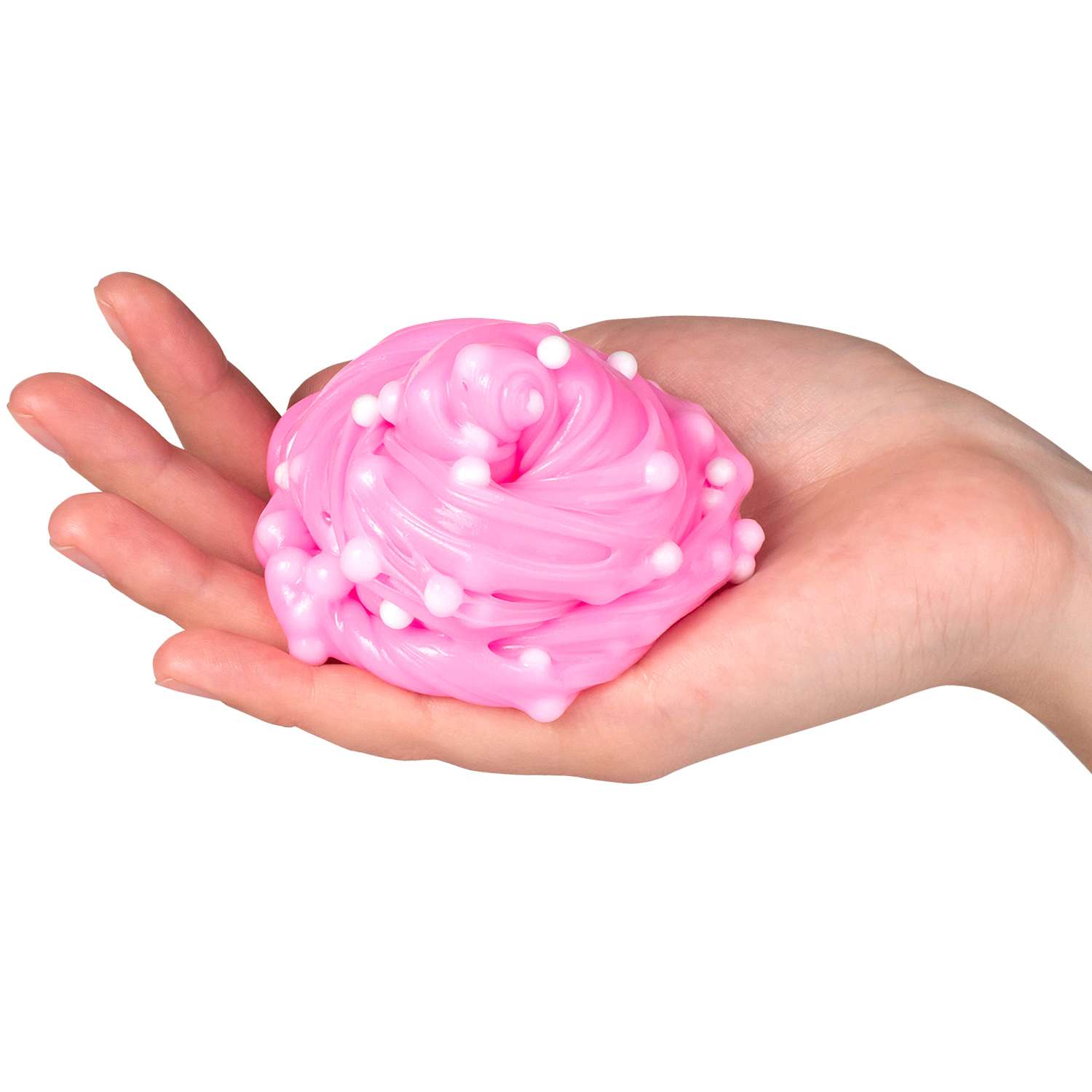 Слайм Slime с шариками Розовый S130-95 - фото 3