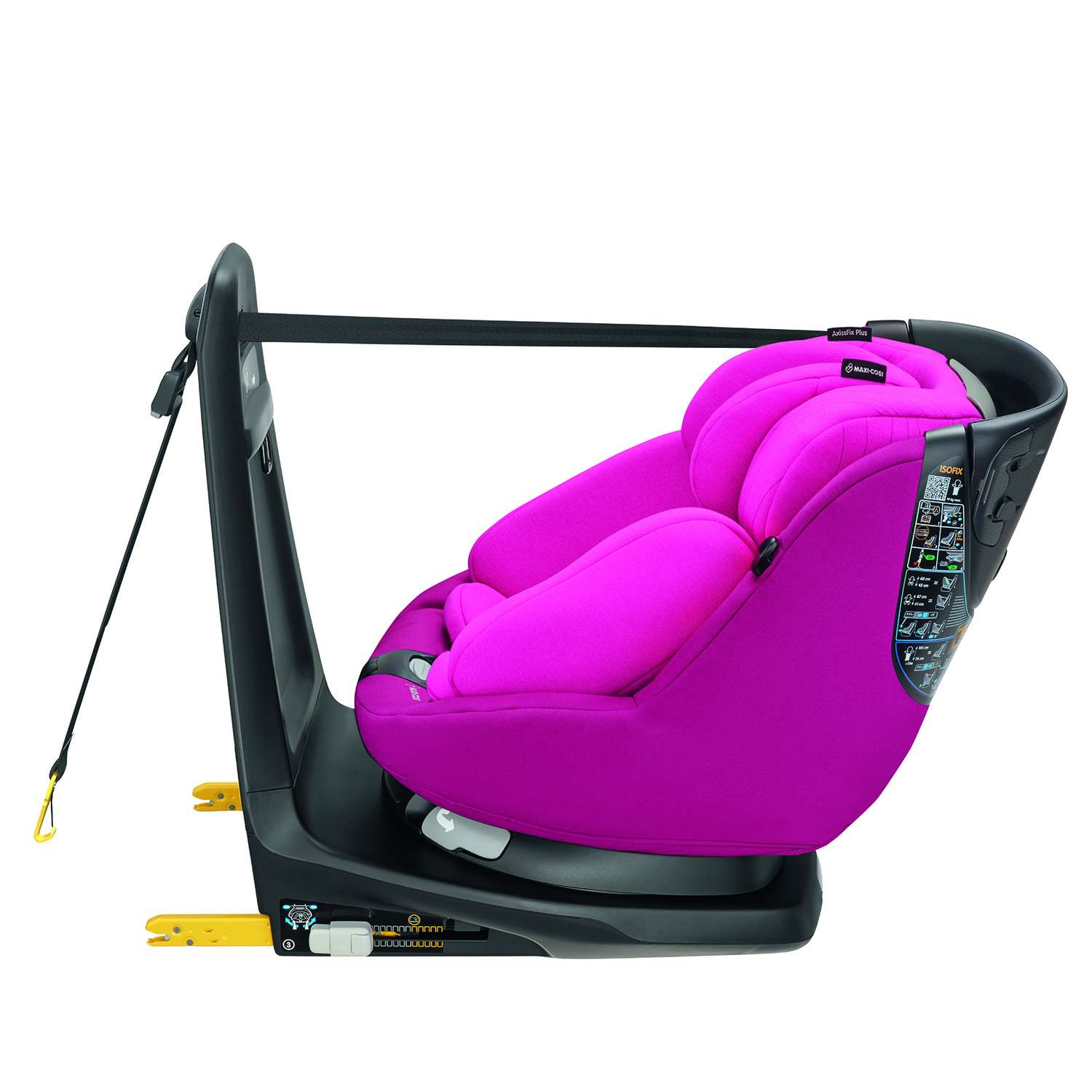 Автокресло Maxi-Cosi Axiss Fix Plus Frequency Pink - фото 4