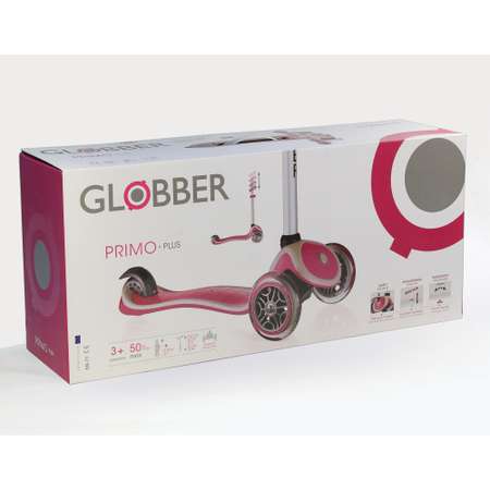 Самокат Globber Primo Plus Сиреневый