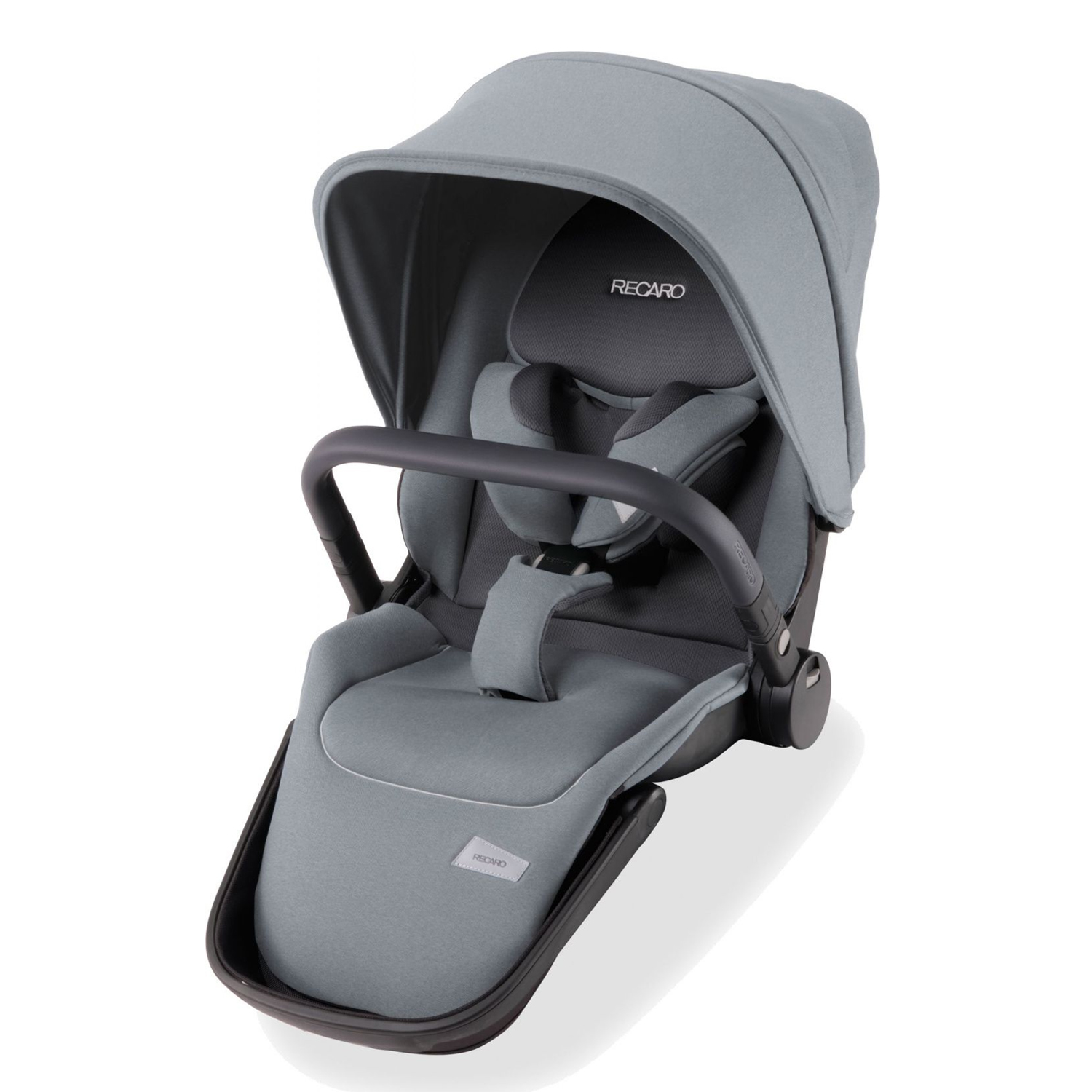 Коляска прогулочная Recaro Sadena шасси Black Prime Silent Grey 891655/8917315 - фото 2