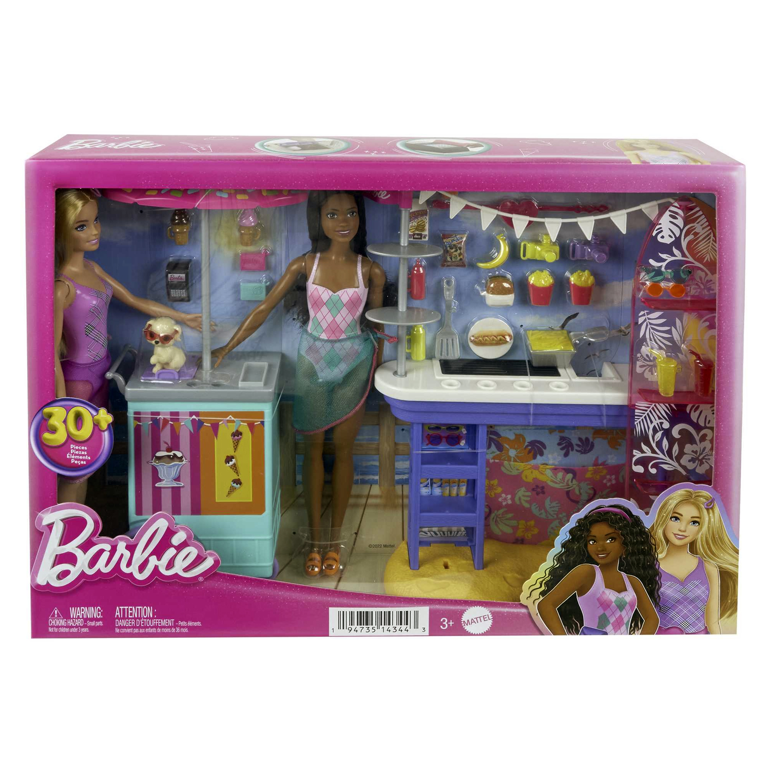 Кукла Barbie Кафе на пляже купить по цене 11270 ₽ в интернет-магазине  Детский мир