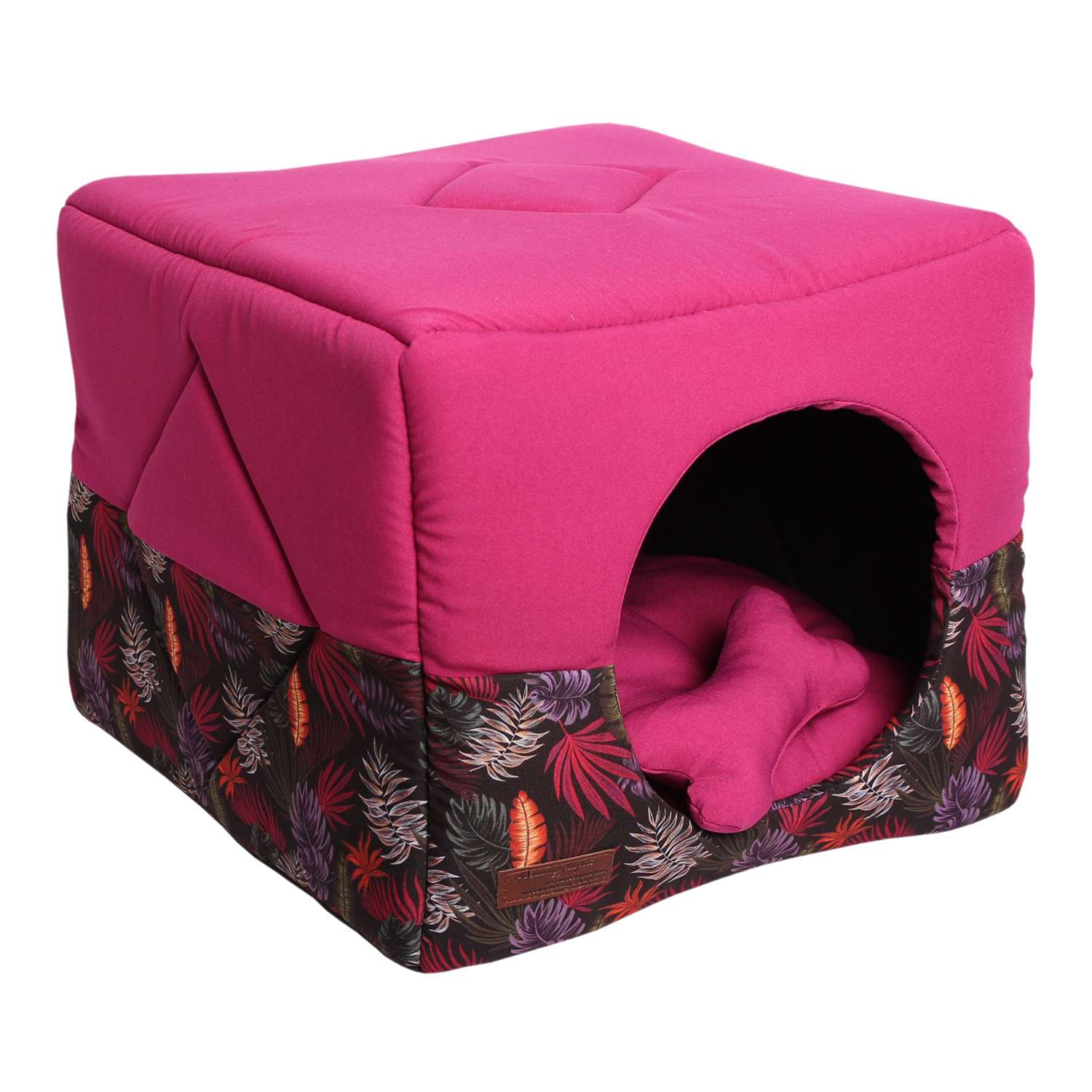 Кубик для кошек и собак LIONMANUFACTORY Трансформер Розовый - фото 1