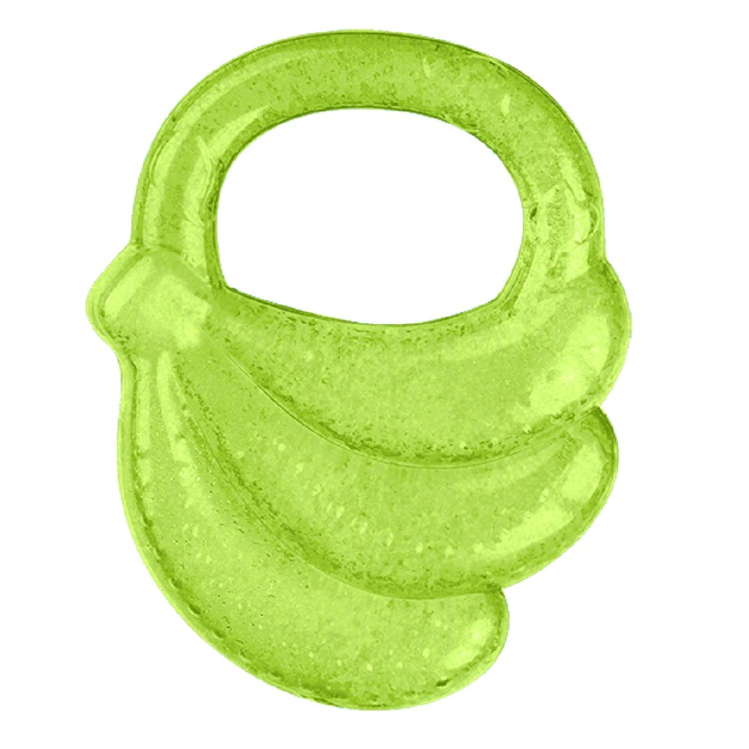 Прорезыватель Babyono гелевый охлаждающий для зубов - Арт.1016 Банан зеленый - фото 1