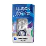 Контактные линзы ILLUSION fashion adonis violet на 1 месяц -3.00/14.5/8.6 2 шт.