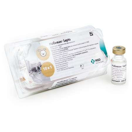 Вакцина для собак MSD Нобивак Lepto 1доза