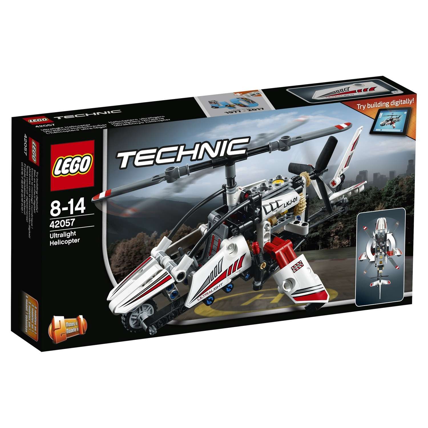 Конструктор LEGO Technic Сверхлёгкий вертолёт (42057) - фото 2