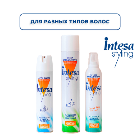 Мусс для волос Intesa STRONG HOLD 300мл