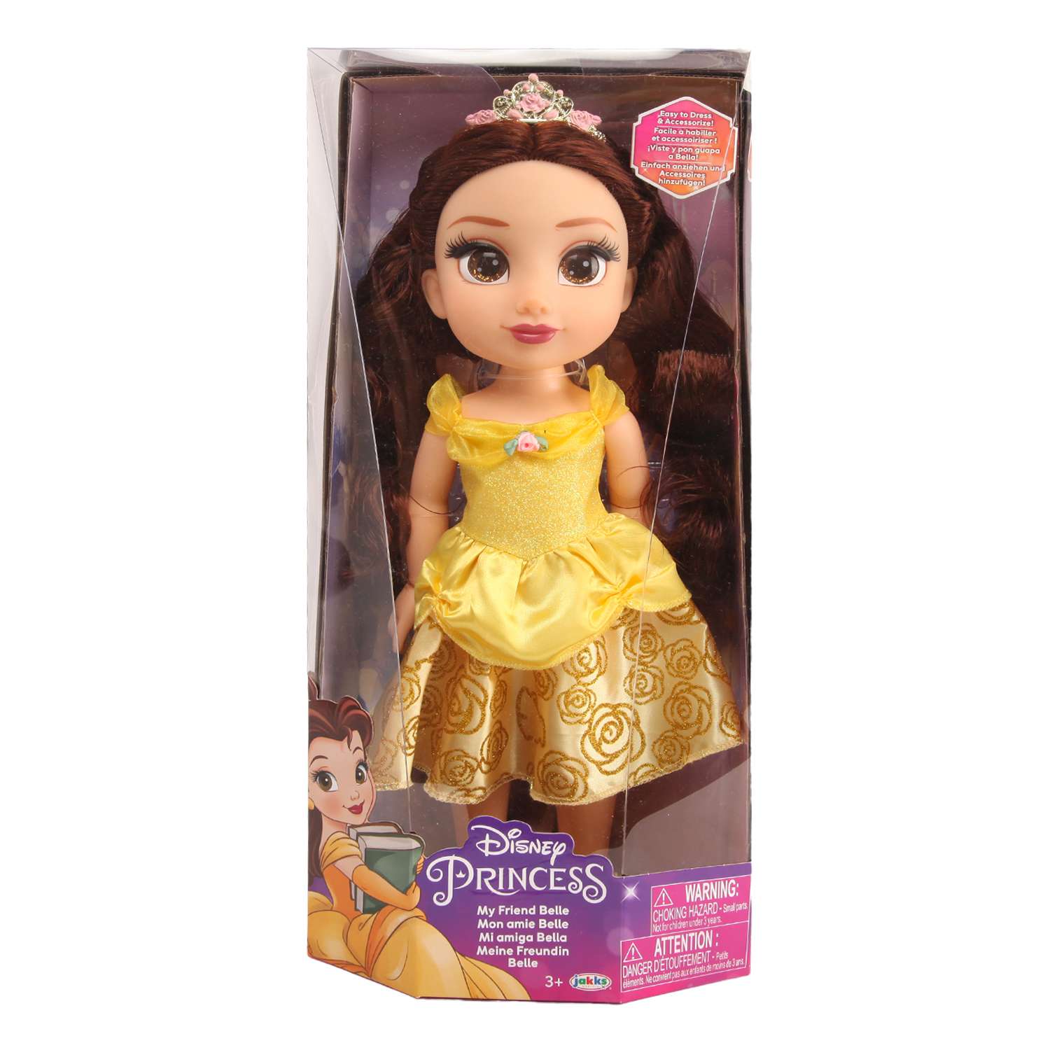 Кукла Jakks Pacific Disney Princess Моя подружка Бель 95559-4L 95559-4L - фото 2