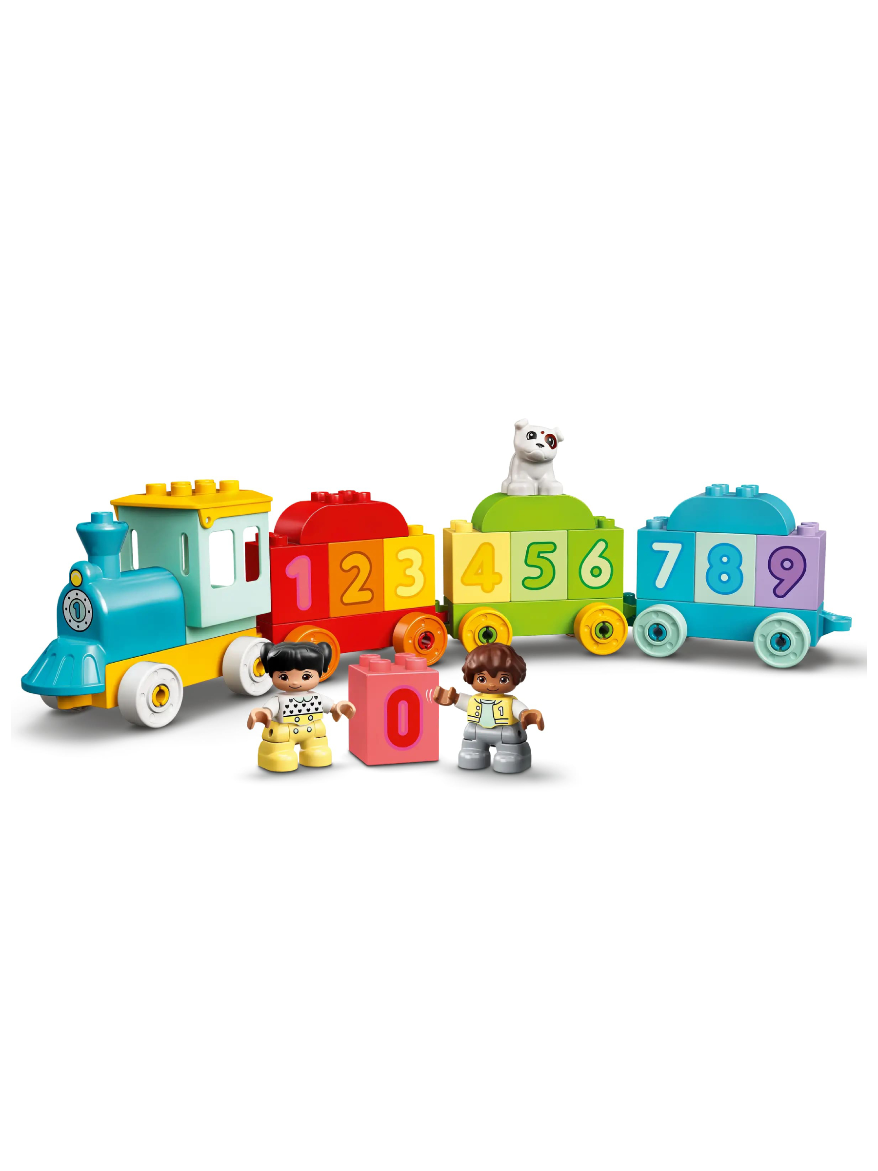Конструктор LEGO 10954 Поезд с цифрами - учимся считать - фото 2